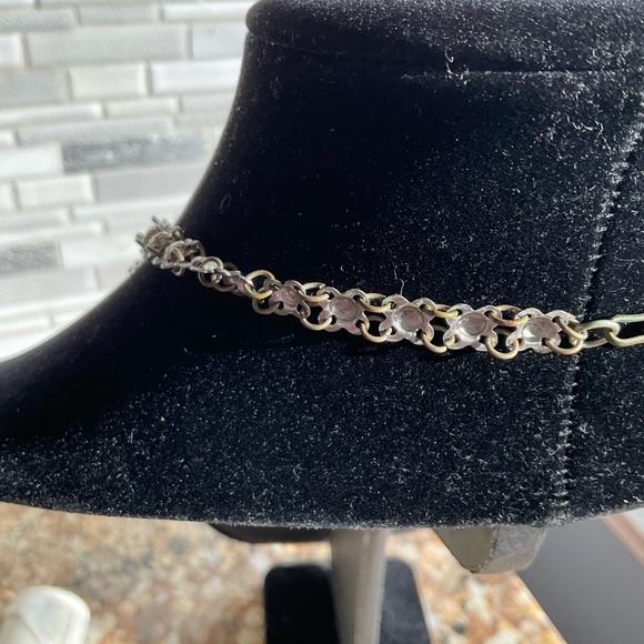 Navajo Turquoise and COIN silver antique necklace - Picture 14 of 17